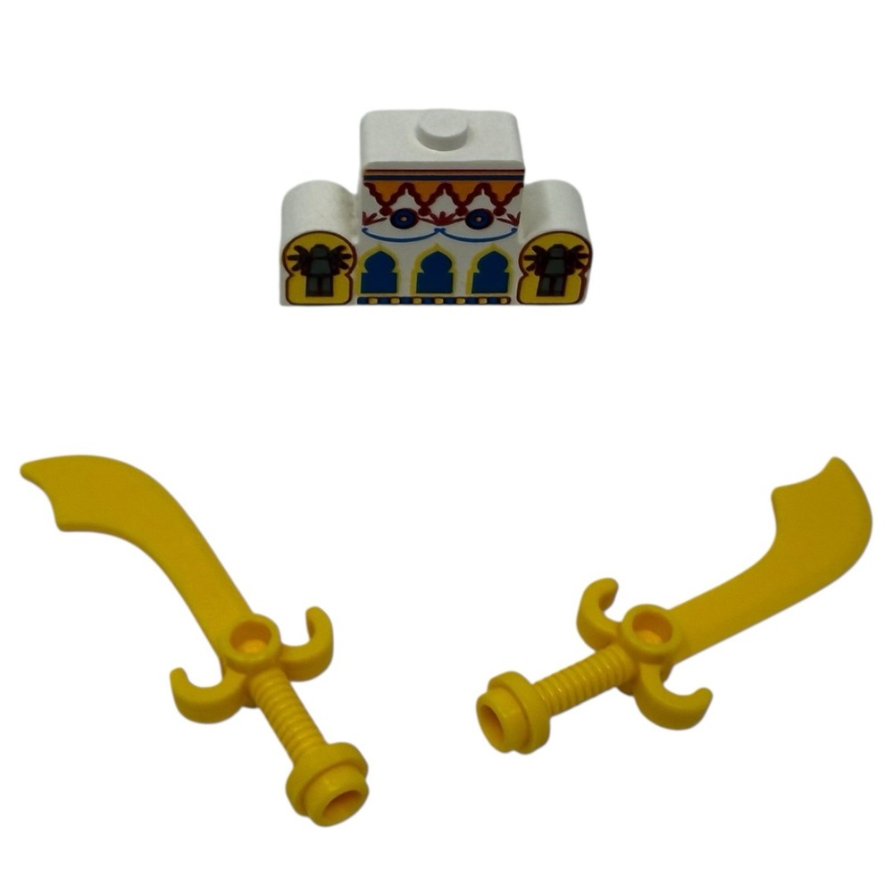 Lego Vintage Adventurers Orient #7411 Tygurah's Roar REPLACEMENT PARTS Swords - Picture 3 of 4